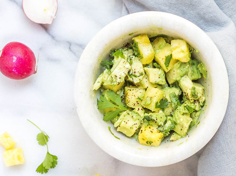 ingredients for guacamole