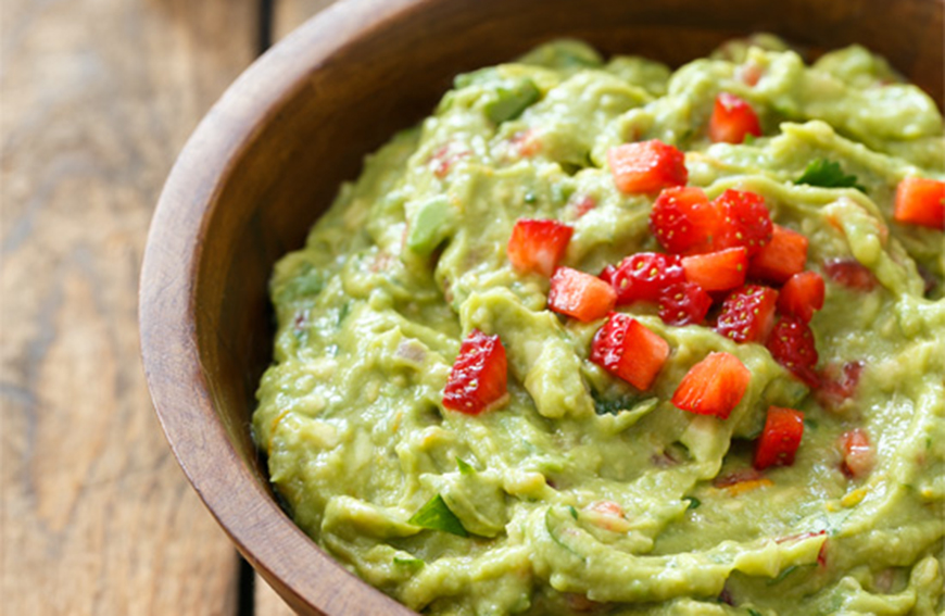 strawberry guacamole