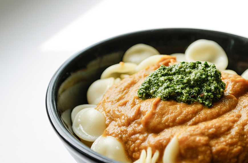 vegan pumpkin alfredo recipe