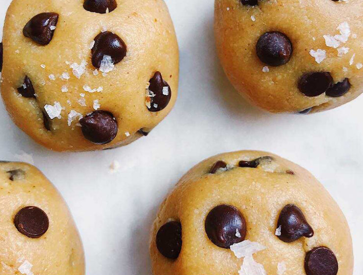 vegan cookie dough bites