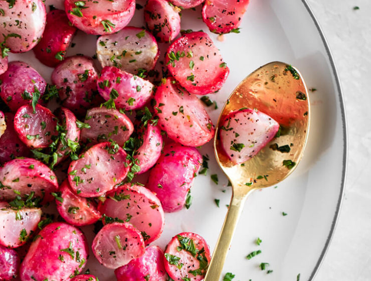 roasted radishes recipe