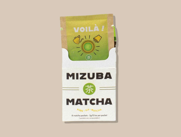 mizuba matcha travel packets