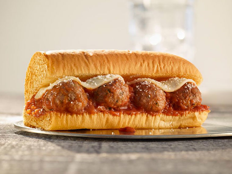 beyond meat subway meatball marinara sub