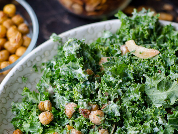 chickpea croutons