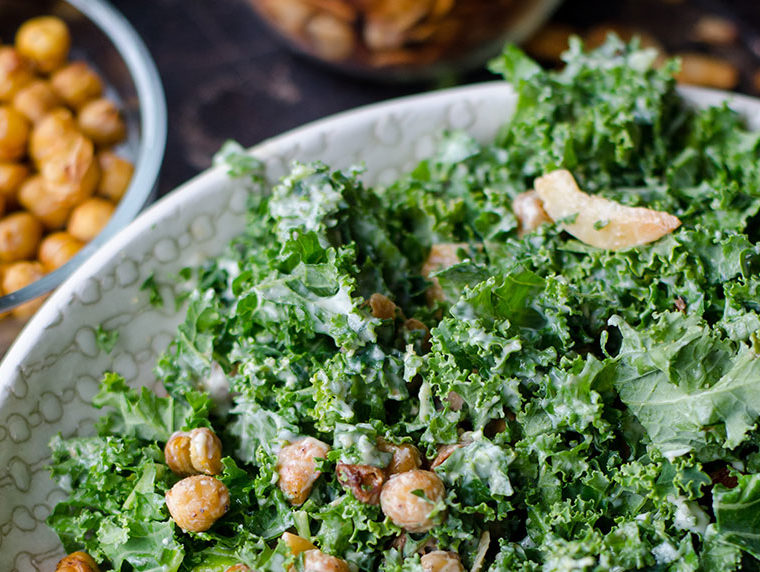 chickpea croutons