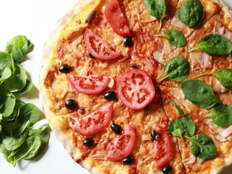 how to make pizza healthier