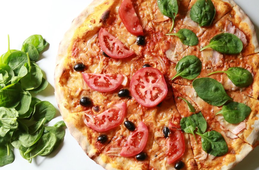 how to make pizza healthier