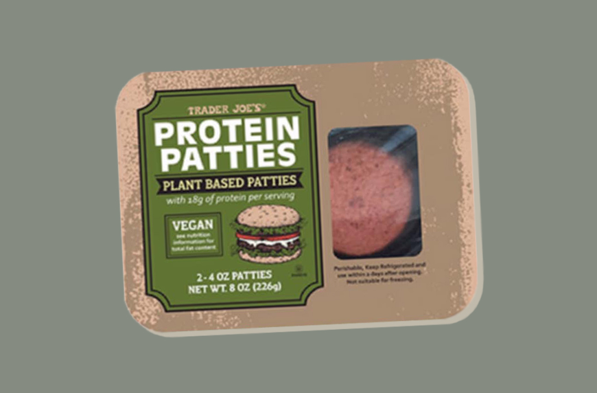 trader joe's protein patties